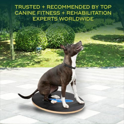 FitPaws Wobble Board - Dog Balance Training Equipment for Core Strength & Stability Canine Fitness & Rehabilitation Tool 20" - size: 20"