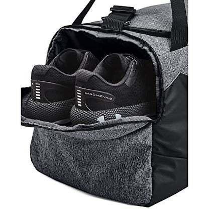 Under Armour Undeniable 5.0 Duffle - color: Pitch Gray Medium Heather (012)/Black, size: Small (40L)