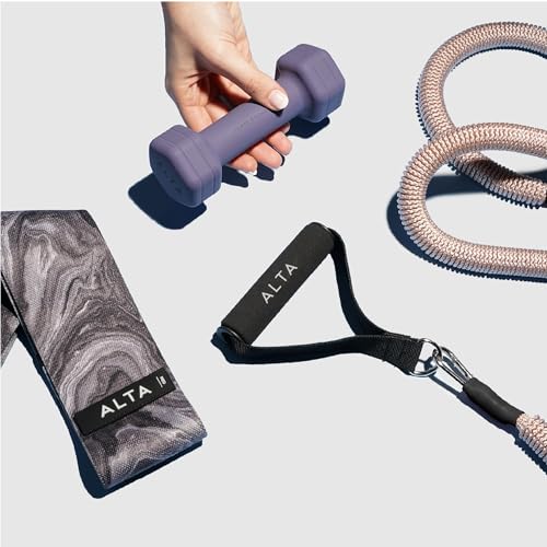 ALTA Booty Bands for Women, Non-Slip Fabric Resistance Bands for Working | Exercise bands legs, Leg Bands for Working Out Women, Cloth Resistance Bands for Legs, Hip Bands Set, Fabric Exercise Bands