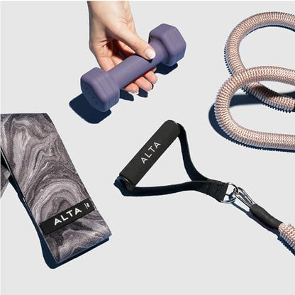 ALTA Booty Bands for Women, Non-Slip Fabric Resistance Bands for Working | Exercise bands legs, Leg Bands for Working Out Women, Cloth Resistance Bands for Legs, Hip Bands Set, Fabric Exercise Bands
