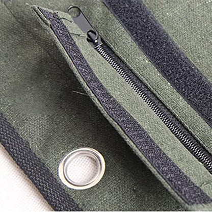 Wing Chun Wall Bag Canvas Leather Punch Bag for Kung Fu Boxing Training - color: Green