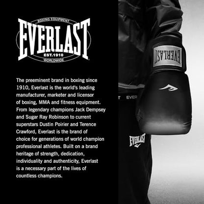 Everlast Prostyle 2 Boxing Gloves, Entry Level Training Gloves for Men and Women, Secure Fit Hook and Loop Closure & Ventilation, Heavy Bag & Speedbag Training - color: Red, size: 16 oz