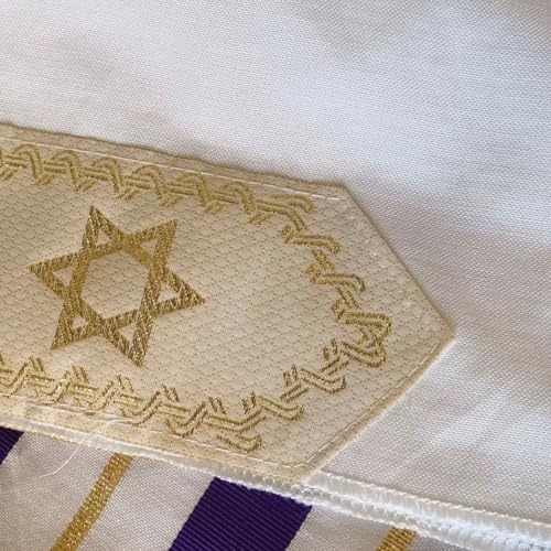 Golden prayer shawl Christian