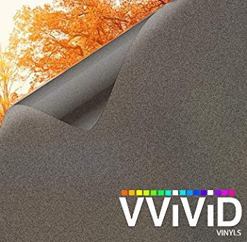VViViD Frosted Matte Etched Adhesive Craft Window Vinyl Roll (36" x 48", Frosted Black) - color: Frosted Black, size: 36" x 48"
