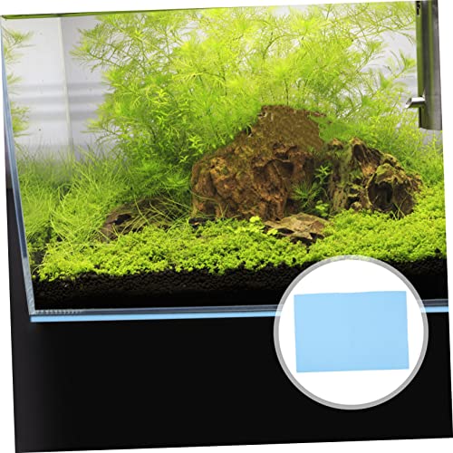 Aquarium Mat Thickened Non Slip Fish Tank Bottom Pad Insulated Wear Resistant for Home Use Provides Comfort Stability for Your Fish Tank - color: Blue