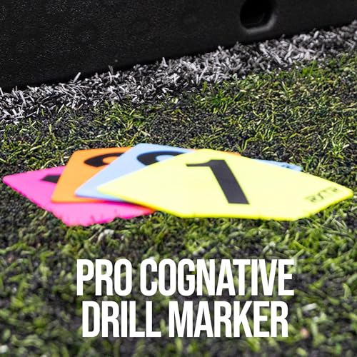 QUICKPLAY RXTR Reaction Training Light - Smart Soccer Reflex Trainer | Tracks score live, Pre-programmed drills, No app needed, Works with rebound boards, Builds speed & agility, Rechargeable