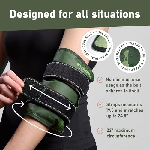 Medium Gel Ice Packs for Injuries Reusable Wrap with Straps - Hot and Cold Pack for Pain Relief, Tennis Elbow, Ankle, Foot, Hand - 8" x 12" - Green - size: Medium, style: Green
