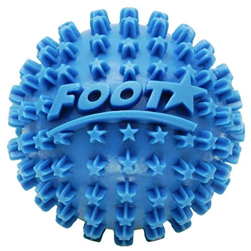 Body Back Foot Star® Massager Ball and Plantar Fasciitis Roller - Soothe Foot Stress, Discomfort, Aches, & Tightness (2-Inch, Blue) - style: Single
