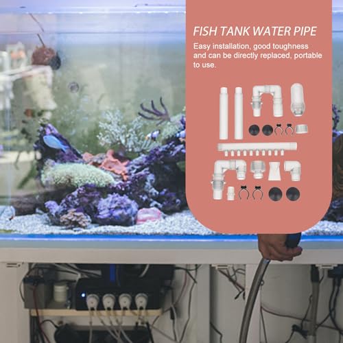balacoo 2sets Intake Replacement Tube Tank Filter Tubing Fish Plastic Filters Accessories Accessory Aquarium Water Inflow of Professional Canister Parts