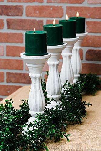 Richland Faux Boxwood Garland 9 Feet (1) - color: Green, size: 108''