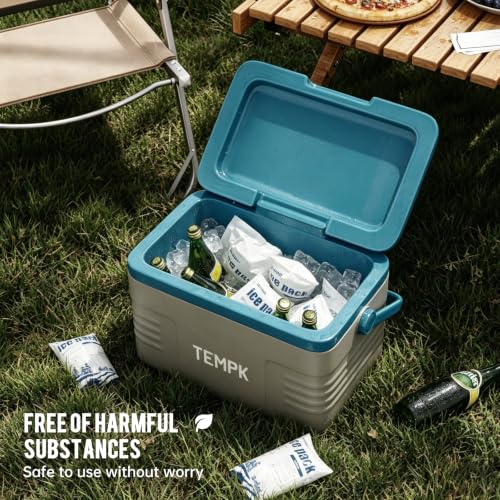 Dry Ice Packs for Shipping Non-Stick for Food TUV and SGS Tests Double-Sided Absorption Long Lasting Shipping Cold Packs for Coolers Lunch Bags Freezer