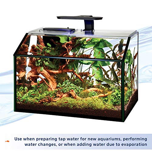 Aqueon Shrimp Tank Plus for Shrimp Aquarium, 4 Fluid Ounces | Aquarium accessories for freshwater shrimp, neutralizes chlorine, chloramines, ammonia and heavy metals - size: 4 Fluid Ounces