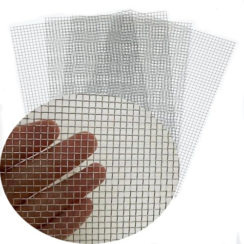 8 mesh Wire mesh Sheet (4, 8in x 11.8in)