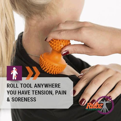 Due North Industrial Foot Rubz Full Body Massage Tool - Relieves Tension, Pain and Soreness in Neck, Legs, Arms, Back - style: Full Body Tool