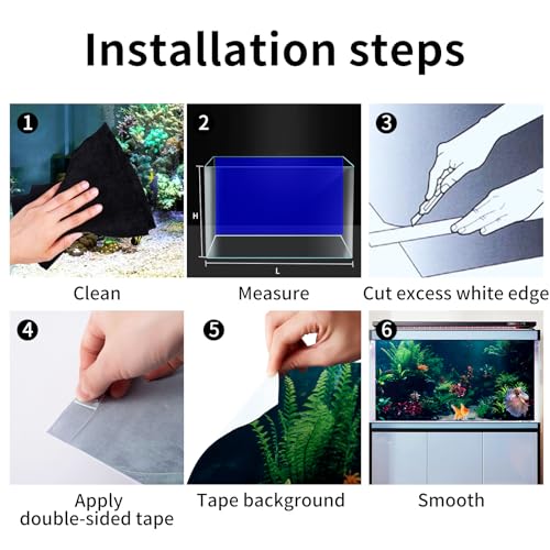 3 Pack Aquarium Background, 60x24 inch Polyester Aquarium Background | Cloth Fish Tank Background, Undersea Corals Sunshines & Rock Aquatic Plants, Backgrounds for Fish Tank - size: 60x24 Inch