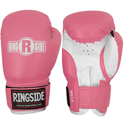 Ringside Youth Striker Training Gloves - color: Black/White