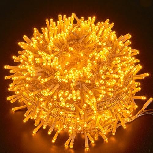 String Lights Battery Operated, 33 Ft 80 LED Christmas Lights