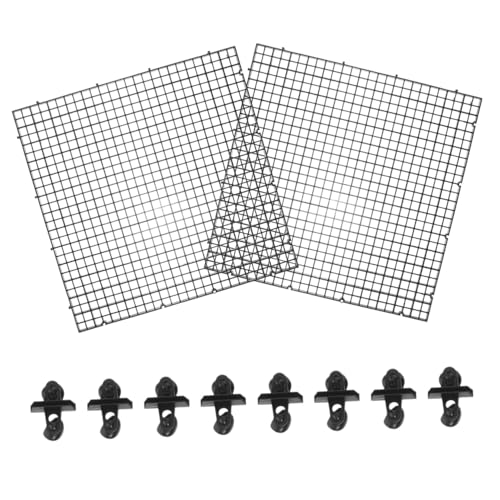 WOONEKY 1set Fish Tank Divider Isolation Board Cups Jump Prevention Splicing Panel for Aquarium Fish Separation and Peaceful Environment