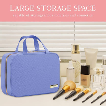 HOTOR Hanging Travel Toiletry Bag Women Men Essentials Aegean-Blue - color: Aegean-Blue, size: Medium