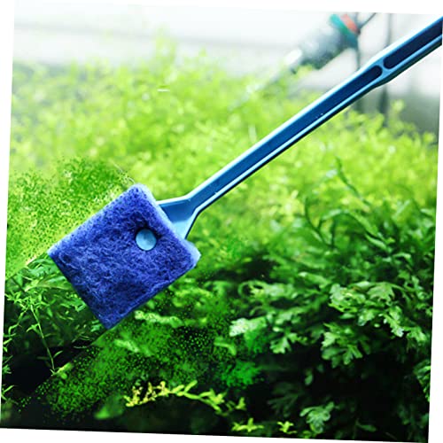 GALPADA 7pcs Aquarium Cleaning Tool with Stainless Steel Tweezers Brush and Fishing Net for Fish Tank Maintenance and Aquascaping
