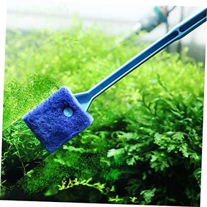 GALPADA 7pcs Aquarium Cleaning Tool with Stainless Steel Tweezers Brush and Fishing Net for Fish Tank Maintenance and Aquascaping
