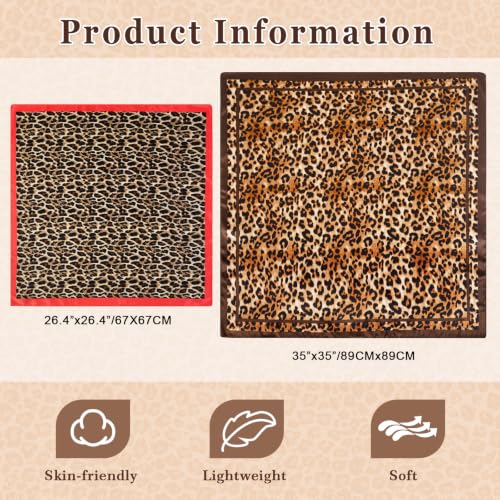 GERINLY 2 Pack Head Scarf for Women, Boho Hair Scarf Top, Large Bandana Hair Scarves Wrap - color: Redbrown