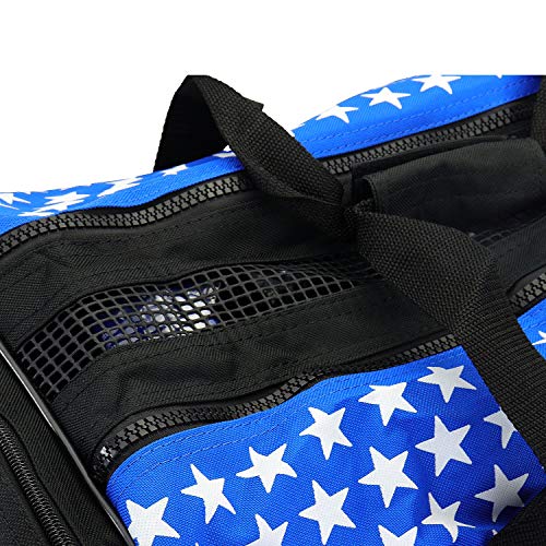 AAMA US Flag Martial Arts Taekwondo Sparring Gear Equipment Bag - Stars and Stripes
