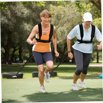 Weight Sled, Nylon Sled Harness Tire Pulling Harness Speed Training Equipment Pull Strap for Sprint Running and Football, Basketball, Soccer Workout Equipment.