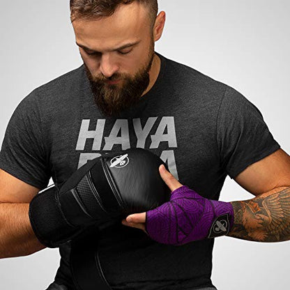 Hayabusa Boxing Hand Wraps Perfect Stretch 4.0 for Men & Women - color: Purple Lotus