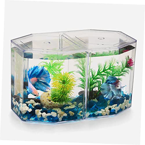VICASKY Multi-Function Isolation Box for Fish Breeding and Incubation Tank for Sick Aggressive Fish Aquarium Divider for Easy Installation and Cleaning