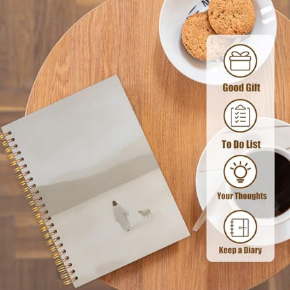 Likjad Christian Jesus and Lamb Spiral Notebook Journal 5.5x8.3, Bible Prayer Scripture Journals for Writing, Christian Jesus Gifts for Women, Bible Verse Hardcover Notebooks for Note Taking - color: Bible Prayer