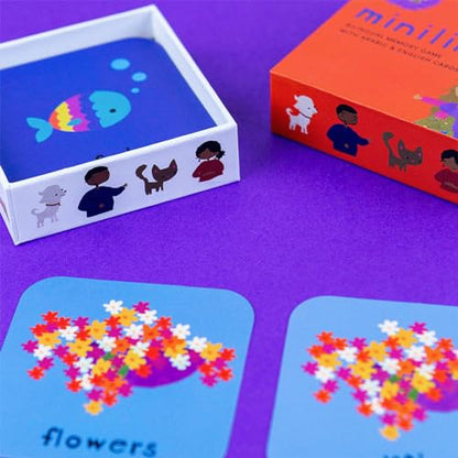 Minilingo Arabic / English Bilingual Flashcards: Bilingual memory game with Arabic & English cards (Minilingo Bilingual Flashcards)