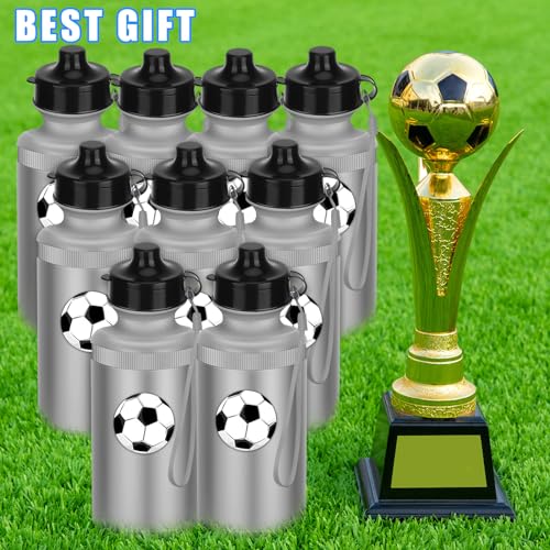 Zubebe 36 Pcs Sports Water Bottles Bulk Squeeze Reusable Bpa-free Plastic Water Bottles End of the Year Gifts Summer Gifts for Students School Travel Hiking Cycling Event Team Gift - color: Silver Gray