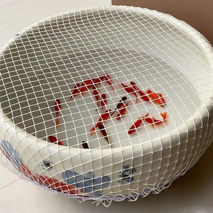 Aquarium Escape Proof Net, Nylon Material,Anti-Jumping Fish Tank Net,Circular Mesh Lid for Terrarium, Cover for Fish - color: diameter 100cm/39.4inch