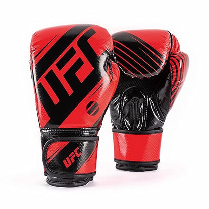 UFC Youth Performance Rush Boxing Gloves - color: Red, size: 8oz
