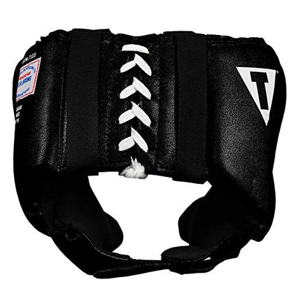 TITLE Boxing Classic USA Competition Headgear - Protective Gear for Sparring and Martial Arts, USA Boxing Approved - color: Black, size: Large