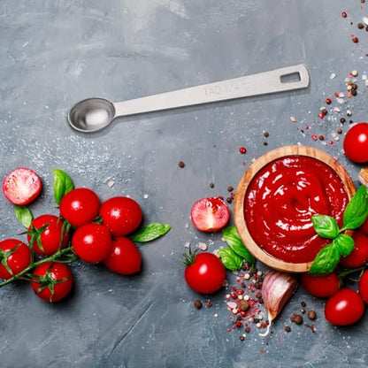 4 PCS 1/4 Teaspoon (1/4 Tsp | 1.25 mL | 1.25 cc) Single Measuring Spoon, Stainless Steel 1/4 Tsp Small Measuring Spoon Mini Measuring Spoons - size: 1/4 Teaspoon