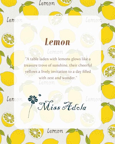 Miss Adola Large Tote Bag for Women - Canvas Tote Bag with Zipper Aesthetic Reusable Shoulder Bag for Gym, Travel, Work - style: Greenleaf Lemon