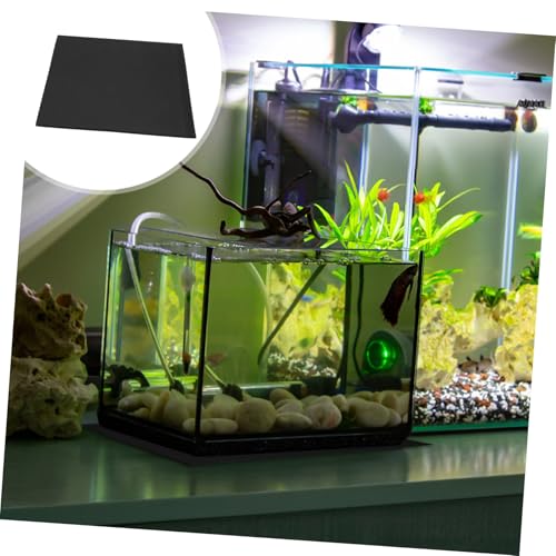 Hemoton Aquarium Bottom Mat Eva Non Slip Tank Bottom Pad for Fish Tank Leveling Cuttable Design Wear Resistant Cushioning for Aquatic Use