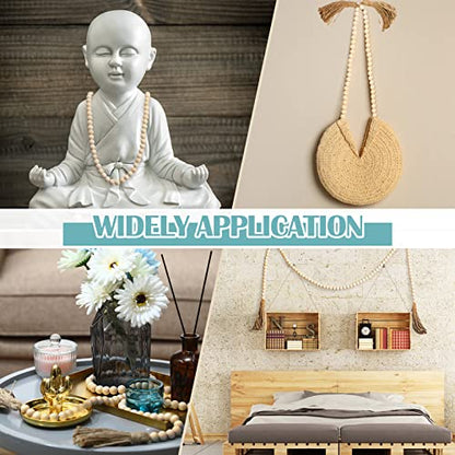 Jetec 3 Pcs Decorative Display Books Hardcover White Home Decor Coffee Table Faux Farmhouse Stacked Fake Decorative Books with Wood Bead Tassels for Shelves Kitchen, 58 Inch, I Still Remember - style: I Still Remember