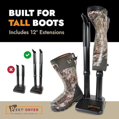 PEET, Original Dryer, Electric Shoe Dryer, Work Boots, Outdoor Gear, Athletic Gear, Silent,Energy-Efficient, Made in USA - style: Original XL Dryer - Tall Shoes & Boot Dryer