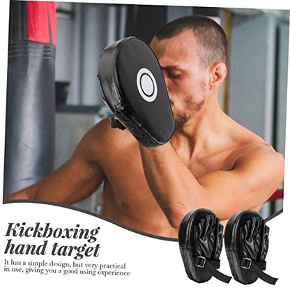 KICHOUSE 2pcs Boxing Pads and Mitts Training Strike Shield for Karate Thai MMA Kickboxing