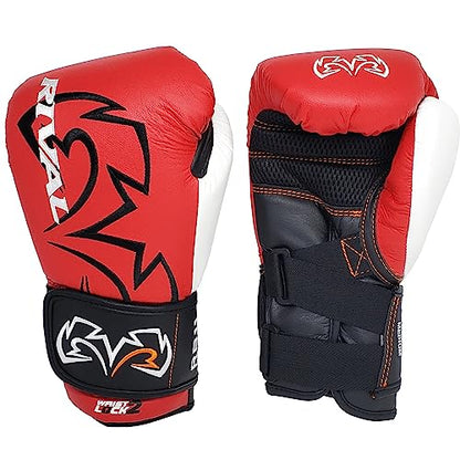 RIVAL Boxing RB11 Evolution Heavy Bag Gloves, with a High-Density, Power-Transmitting Foam and Microfiber Outer - color: Red, size: Large