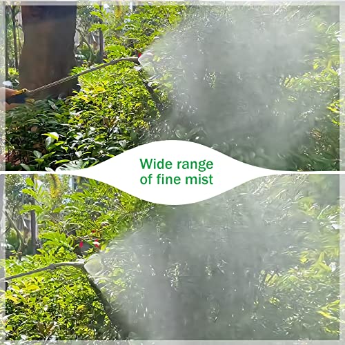 VANPET Replacement Sprayer Wand for Ryobi - Stainless Steel With Adjustable Nozzle, Trigger & Hose Compatible With P2803 (44 Inches)
