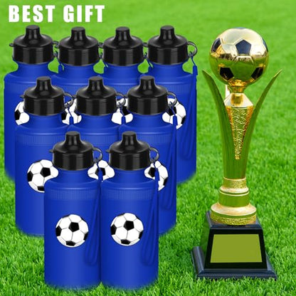 Zubebe 36 Pcs Sports Water Bottles Bulk Squeeze Reusable Bpa-free Plastic Water Bottles End of the Year Gifts Summer Gifts for Students School Travel Hiking Cycling Event Team Gift - color: Blue