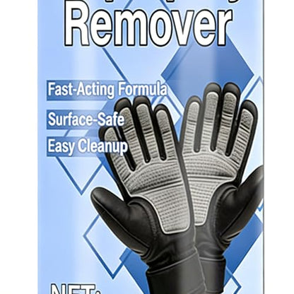 Grip Spray Remover, with Fast Acting Formula, 120ml, Sports Glove Cleaner, Soccer Glove Maintenance, Maintains Optimal Grip, for Soccer, Baseball, Batting, and Field Sports