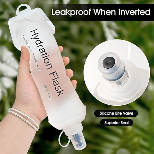 GUYI GYGYL Soft Flask Collapsible Water Bottle for Sports, 150ml White 2pcs - color: 2Pcs 150ml White