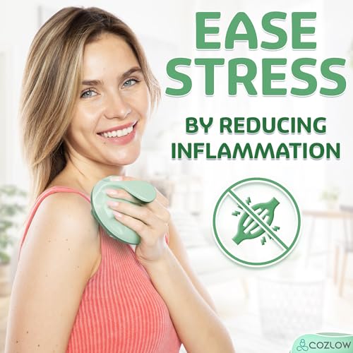 COZLOW Lymphatic Massager - Handheld Drainage Roller Massage Tool to Help Support Lymph System Care by Promoting Circulation, which May Decrease Appearance of Cellulite - color: Lymphatic Massager