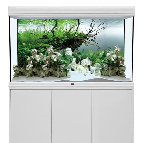 AWERT 48x24 inches Branches Fish Tank Background Seaweed Aquarium Background River Bed & Lake Aquarium Background Vinyl Background | AWERT Aquatic Plant Seaweed River Bed & Lake Aquarium Background Vinyl - size: 48x24in/120x60cm