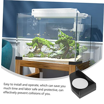 4pcs Fish Tank Corner Pads -Collision Base Protectors Shockproof Corner Guards for Aquariums and Soft Safety Pads for Furniture